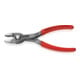 KNIPEX Pince TwinGrip 82 01 150, prise frontale et latérale, revêtement plastique antidérapant gris encre, 150 mm