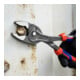 KNIPEX Pince TwinGrip 82 02 250 prise frontale et latérale avec poignées confort gris anthracite 250 mm
