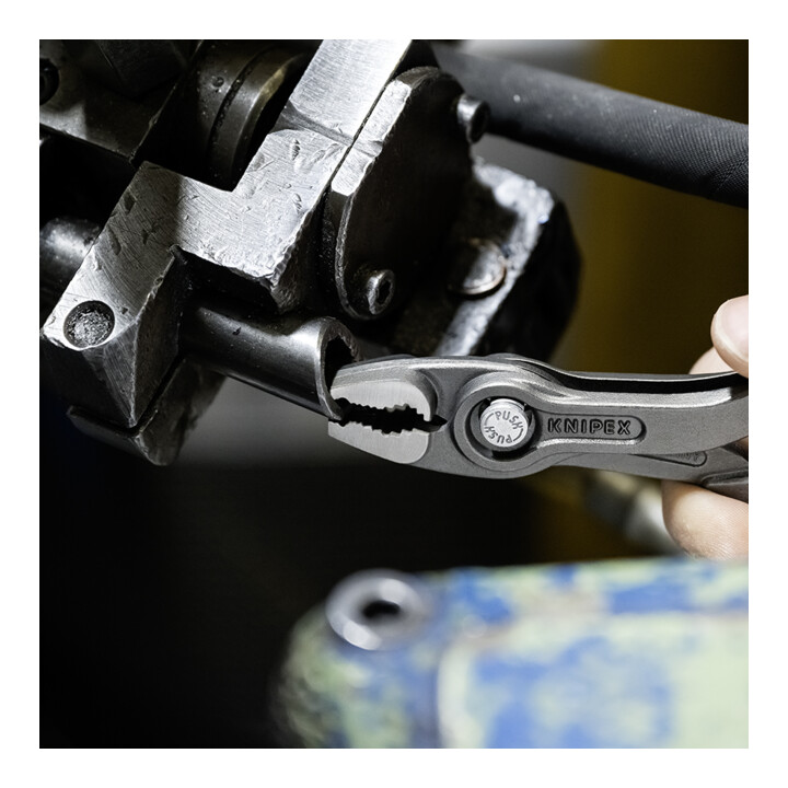 KNIPEX Pince TwinGrip à prise frontale et latérale avec poignées confort gris anthracite 150 mm