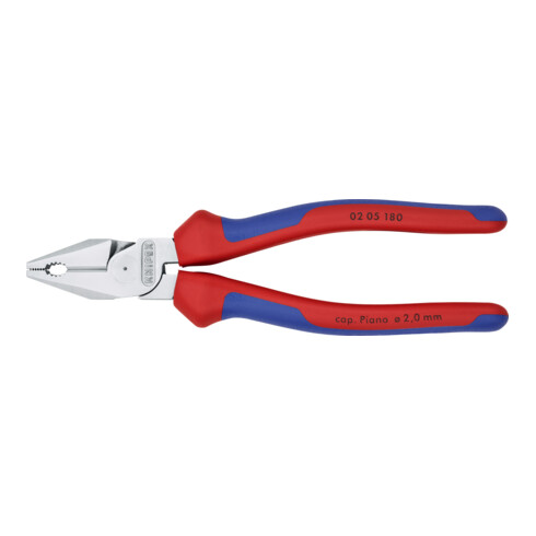 Pince combinée Knipex puissance chromée avec douilles multi-composants