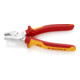Pince combinée à force Knipex isolée avec des manchons multicomposants, testée VDE-2