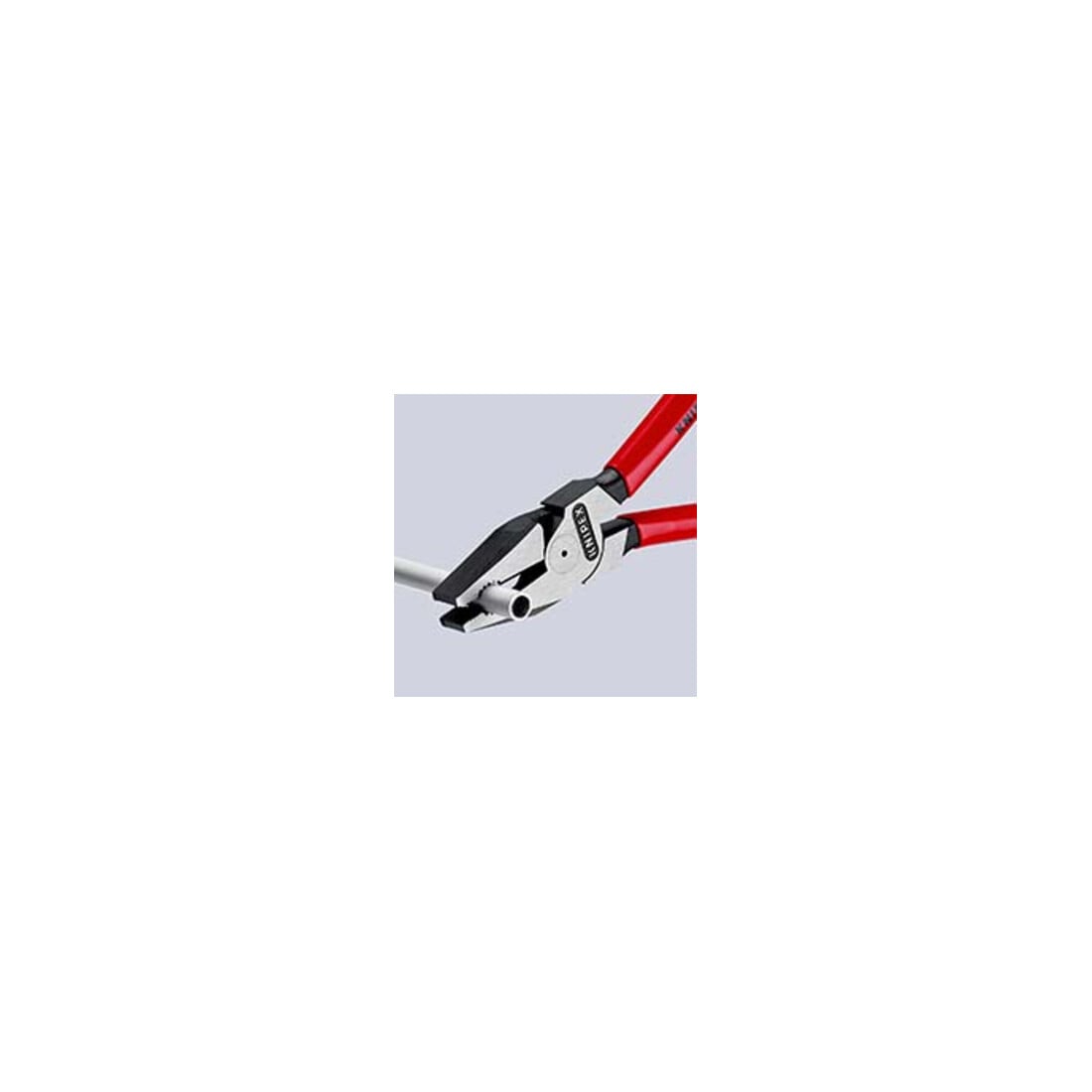 Knipex Power Pince atramentisée noire atramentisée polie avec revêtement plastique