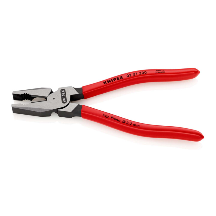 KNIPEX Pince universelle à forte démultiplication, polie 200 mm