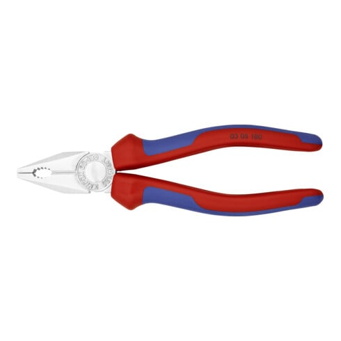 Pince universelle chromée Knipex avec douilles multi-composants