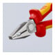 KNIPEX Pince universelle, chromée isolée suivant VDE 180 mm
