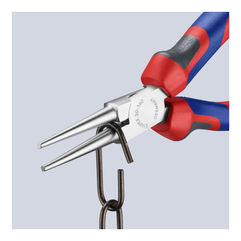 KNIPEX Pinza a becchi lunghi 30 35 160 cromata, 160mm