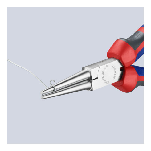 KNIPEX Pinza a becchi lunghi 30 35 160 cromata, 160mm