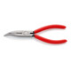 KNIPEX Pinza a becchi mezzotondi con tronchese DIN/ISO5745 per radiotecnici L= 160mm-1