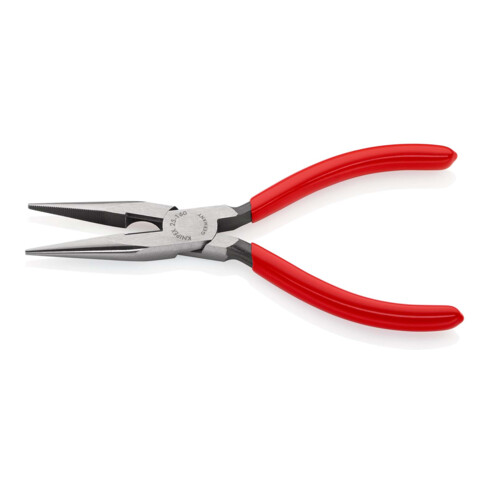 KNIPEX Pinza a becchi mezzotondi con tronchese (pinze radio) 25 01 160 bonderizzata nera, 160mm