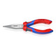 KNIPEX Pinza a becchi mezzotondi con tronchese (pinze radio) 25 02 160 bonderizzata nera, 160mm-1