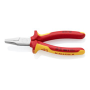 KNIPEX Pinza a becchi tondi VDE con impugnatura multicomponente