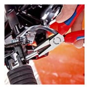 KNIPEX Pinza a becchi tondi VDE con impugnatura multicomponente-4