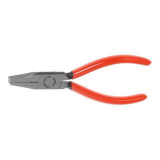 KNIPEX Pinza a becchi piatti, bonderizzata, nera lucida rivestita in plastica