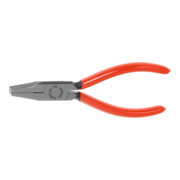KNIPEX Pinza a becchi piatti, bonderizzata, nera lucida rivestita in plastica-1