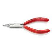 KNIPEX Pinza a becchi tondi 19 03 130 con tagliente cromata, 130mm