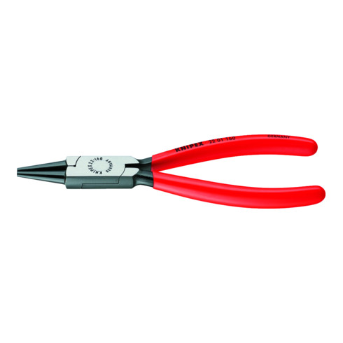 KNIPEX Pinza a becchi tondi, bonderizzata nera