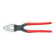 KNIPEX Pinza a cono per veicoli, bonderizzata nera, rivestita in plastica, 200mm-1