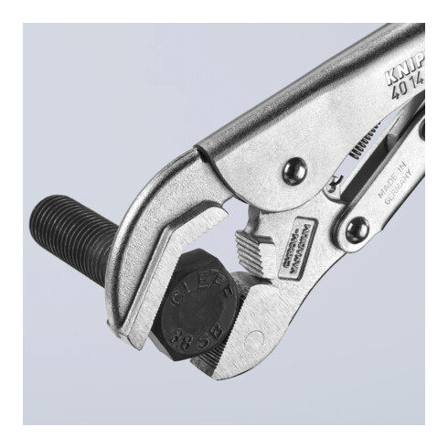 KNIPEX Pinza a morsetto universale 40 14 250 zincata lucida, 250mm