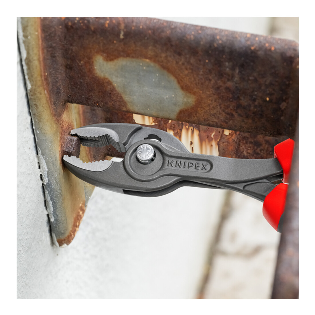 KNIPEX Pinza a serraggio frontale bonderizzata, con manici, L=200mm