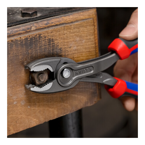 KNIPEX Pinza a serraggio frontale bonderizzata, con manici, L=200mm