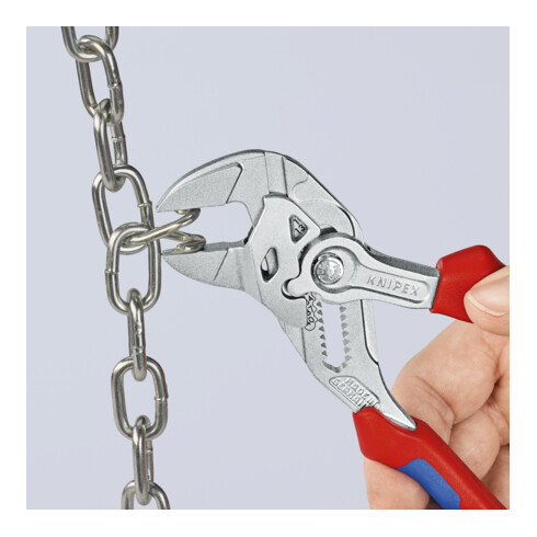 KNIPEX Pinza chiave 86 05 180 T, cromata, 180mm