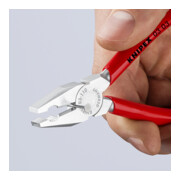 KNIPEX Pinza combinata mini 03 03 110, cromata, rivestimento plastico, 110 mm-2
