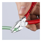 KNIPEX Pinza combinata mini 03 03 110, cromata, rivestimento plastico, 110 mm-5