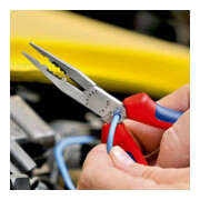 KNIPEX Pinza combinata per elettricisti e cablatori 13 01 160 bonderizzata nera, 160mm-4