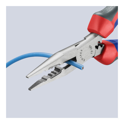 KNIPEX Pinza combinata per elettricisti e cablatori 13 02 160 bonderizzata nera, 160mm