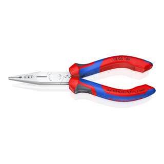 KNIPEX Pinza combinata per elettricisti e cablatori 13 05 160 cromata, 160mm