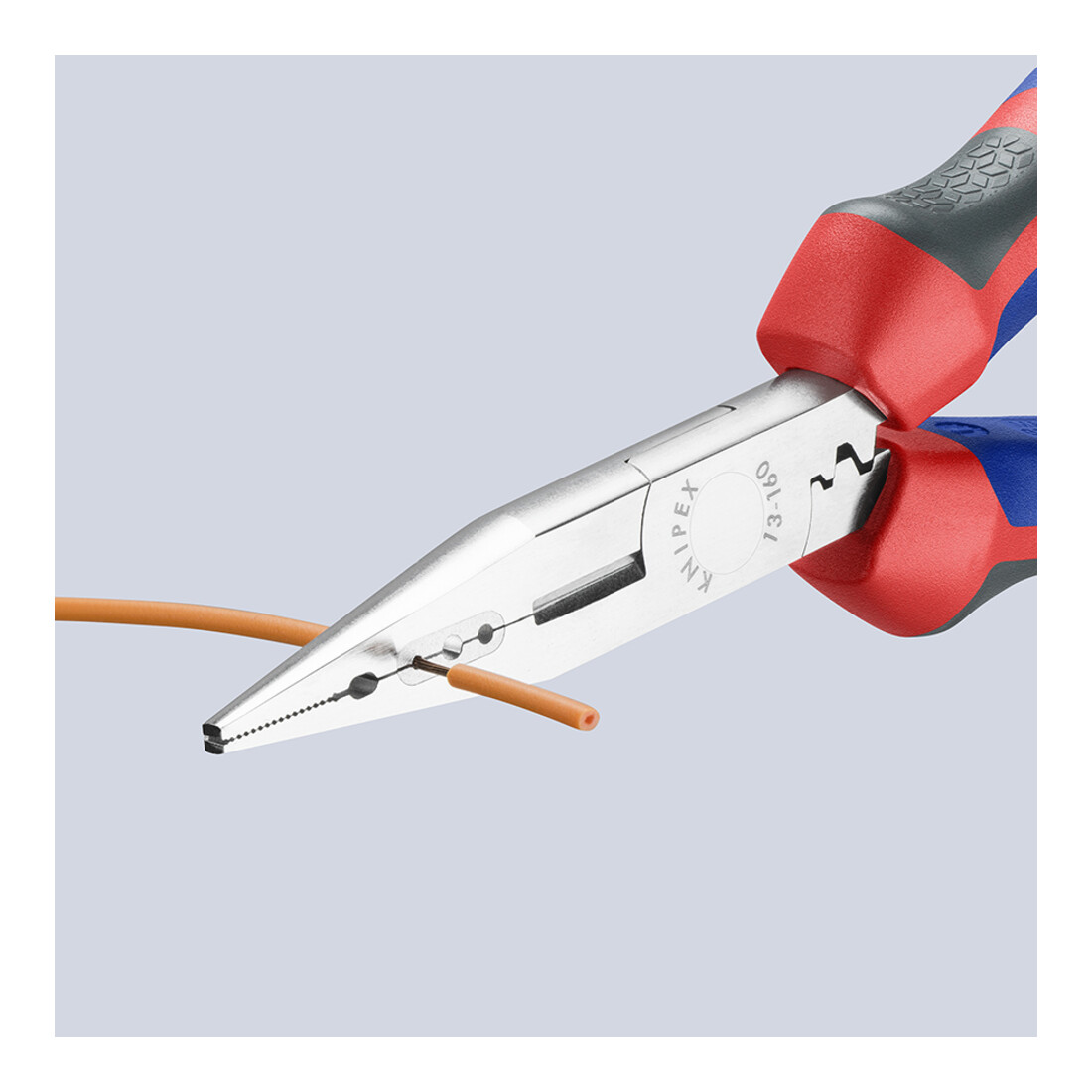 KNIPEX Pinza combinata per elettricisti e cablatori 13 05 160 cromata, 160mm