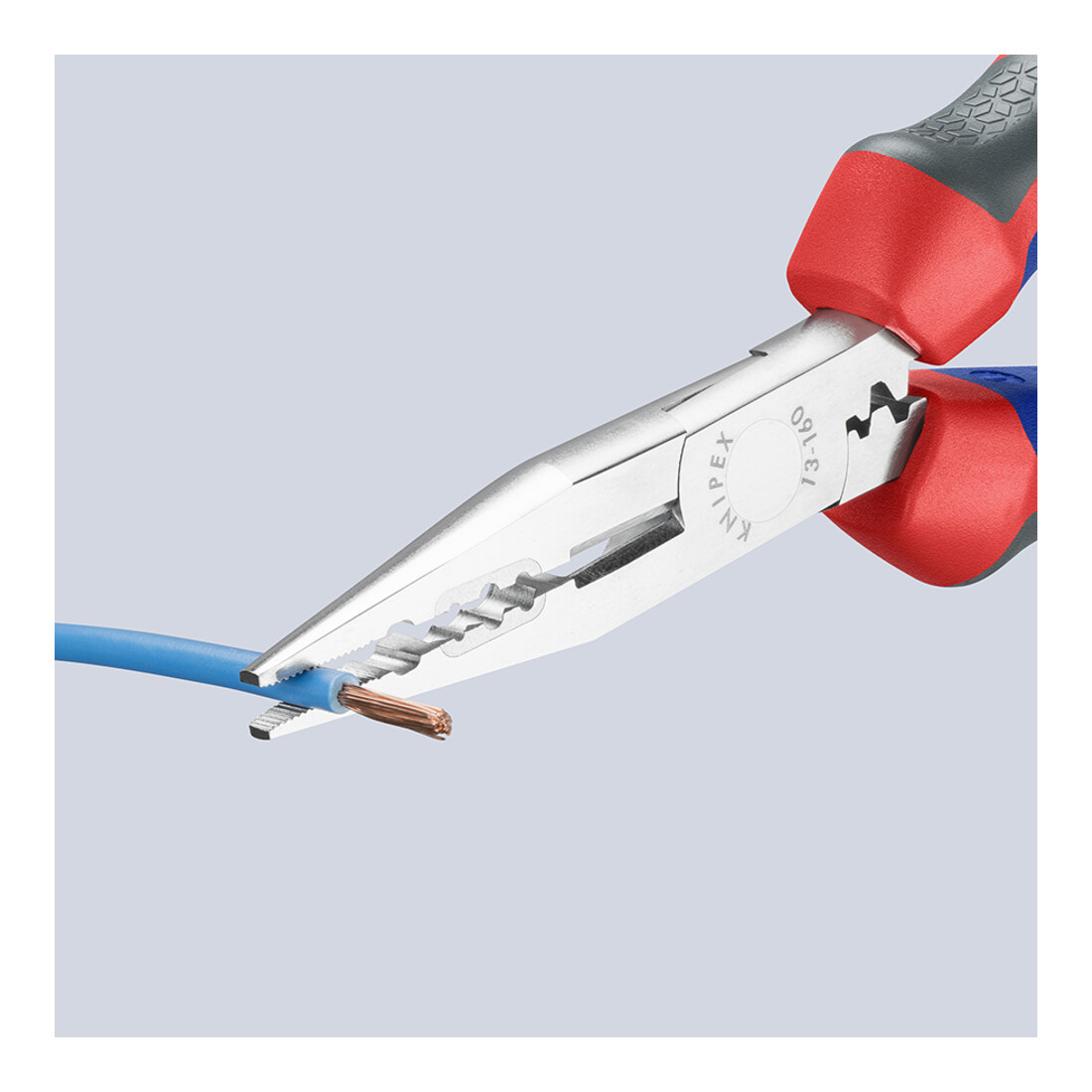 KNIPEX Pinza combinata per elettricisti e cablatori 13 05 160 cromata, 160mm