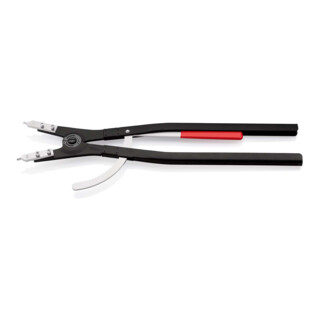 KNIPEX Pinza per anelli di sicurezza esterni su alberi, verniciata nera