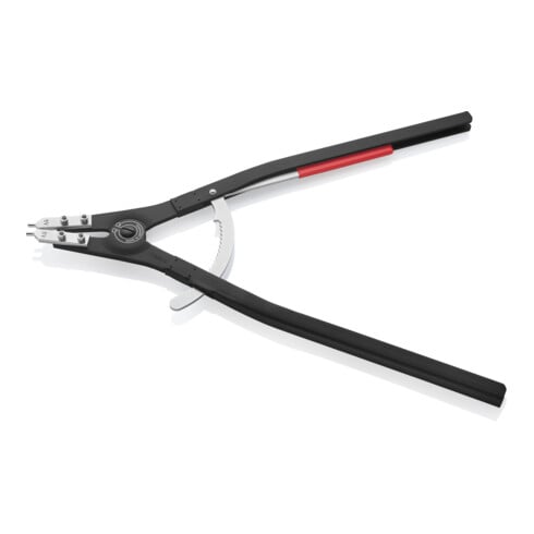 KNIPEX Pinza per anelli di sicurezza esterni su alberi, verniciata nera