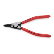 KNIPEX Pinza di precisione per anelli di sicurezza esterni su alberi 46 11 A1 bonderizzata nera, 140mm