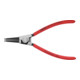 KNIPEX Pinza di precisione per anelli di sicurezza esterni su alberi 46 11 A2 bonderizzata nera, 180mm-2