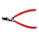 KNIPEX Pinza di precisione per anelli di sicurezza esterni su alberi 46 21 A21 bonderizzata nera, 170mm-1
