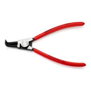 KNIPEX Pinza di precisione per anelli di sicurezza esterni su alberi 46 21 A21 bonderizzata nera, 170mm