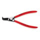 KNIPEX Pinza di precisione per anelli di sicurezza esterni su alberi 46 21 A31 bonderizzata nera, 200mm-1