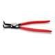 KNIPEX Pinza di precisione per anelli di sicurezza esterni su alberi 46 21 A41 bonderizzata nera, 300mm-3