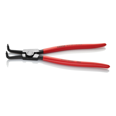 KNIPEX Pinza di precisione per anelli di sicurezza esterni su alberi 46 21 A41 bonderizzata nera, 300mm