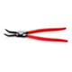 KNIPEX Pinza di precisione per anelli di sicurezza esterni su alberi 46 31 A42 con angolo di 45°, bonderizzata nera, 310mm-3