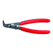 KNIPEX Pinza di precisione per anelli di sicurezza esterni su alberi 49 41 A01 bonderizzata grigia, 130mm