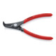 KNIPEX Pinza di precisione per anelli di sicurezza esterni su alberi 49 41 A21 bonderizzata grigia, 165mm-1