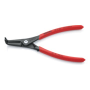 KNIPEX Pinza di precisione per anelli di sicurezza esterni su alberi 49 41 A31, bonderizzata nera, 210mm