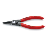 KNIPEX Pinza di precisione per anelli di sicurezza interni a fori 48 31 J0 con protezione da sovraestensione, bonderizzata grigia, 140mm