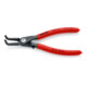 KNIPEX Pinza di precisione per anelli di sicurezza interni a fori 48 41 J21 bonderizzata grigia, 165mm-3