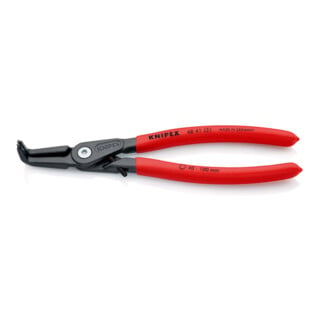 KNIPEX Pinza di precisione per anelli di sicurezza interni a fori 48 41 J31 bonderizzata grigia, 210mm