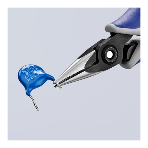 KNIPEX Pinza di precisione per elettronica 34 52 130 brunita, 130mm