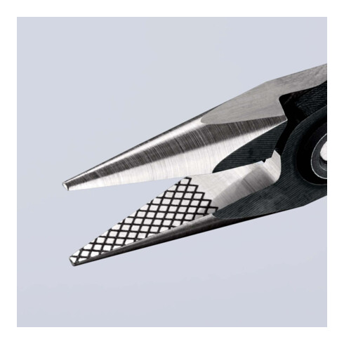 KNIPEX Pinza di precisione per elettronica 34 52 130 brunita, 130mm